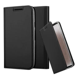 Coque pour Motorola MOTO G3 Etui en CLASSY NOIR Housse Case Cover Protection fermeture magnétique Portefeuille Wallet