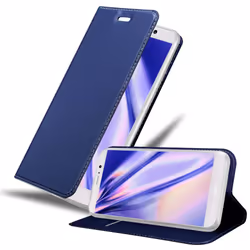 Cadorabo DE-120198, Folio porte carte, Huawei, MATE 9, 15 cm (5.9"), Bleu