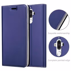 Cadorabo DE-120198 5.9" Folio porte carte Bleu