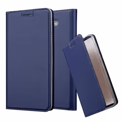 Coque pour Huawei MATE 9 LITE / GR5 2017 / Honor 6X Etui en CLASSY BLEU FONCÉ Housse Case Cover Protection fermeture magnétiq ...