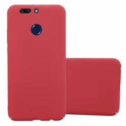 Coque pour Honor 8 PRO Etui en FROSTY ROUGE Housse Hard Case Cover Protection à laspect givré