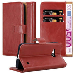 Coque pour Nokia Lumia 550 en ROUGE CERISE Cover Protection fonction de support