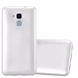Coque pour Honor 5C Housse en METALLIC ARGENT Etui Case Cover Protection Silicone TPU Cover matte