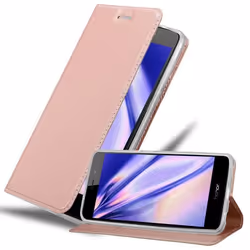 Coque pour Honor 5C Etui en CLASSY OR ROSÉ Housse Case Cover Protection fermeture magnétique Portefeuille Wallet