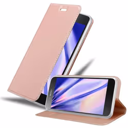 Cadorabo Coque pour Sony Xperia Z5 PREMIUM en CLASSY OR ROSÉ