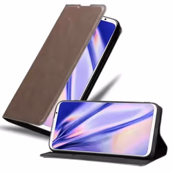 Coque pour MEIZU 16TH Housse en MARRON CAFÉ Etui Case Cover Protection Portefeuille Wallet