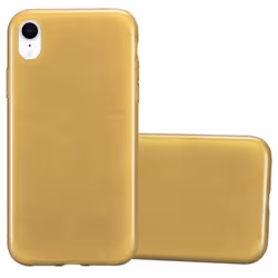 Coque pour Apple iPhone XR Housse en OR Etui Case Cover Protection Silicone TPU flexible brossé