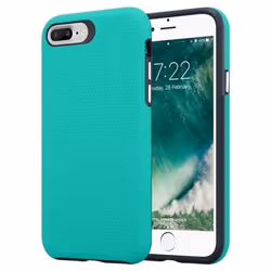 Coque - CADORABO - iPhone 6 PLUS - 7 PLUS - 8 PLUS - Turquoise - Design Triangle - Protection Chocs