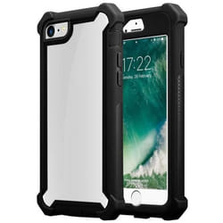 Coque - CADORABO - iPhone 7/7S/8 - NOIR AULNE - 2-en-1 - Protection contre les chocs