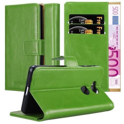 Coque - CADORABO - Sony Xperia L2 - Similicuir - Vert - Fonction stand horizontale
