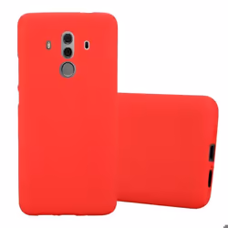 Housse pour Huawei MATE 10 PRO Coque en FROST ROUGE Case Cover Protection Silicone TPU Etui