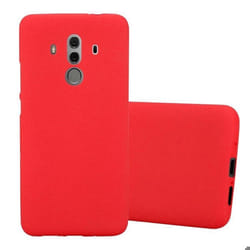 Housse pour Huawei MATE 10 PRO Coque en FROST ROUGE Case Cover Protection Silicone TPU Etui