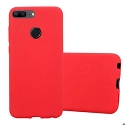 Housse pour Honor 9 LITE Coque en FROST ROUGE Case Cover Protection Silicone TPU Etui