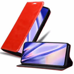 Coque pour Huawei P30 PRO - CADORABO - ROUGE DE POMME - Simili-cuir - Fermeture magnétique - Ultra fin
