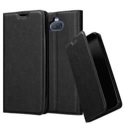 Coque pour Sony Xperia 10 PLUS Housse en NOIR NUIT Etui Case Cover Protection Portefeuille Wallet