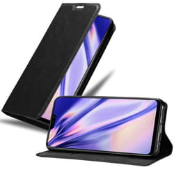 Étui pour téléphone portable - CADORABO - Vivo Y85 - Simili-cuir - Noir Nuit - Fonction stand