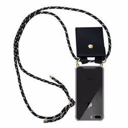 Étui pour iPhone 8/7/7S PLUS - CADORABO - Silicone TPU - Cordon de serrage - Amovible
