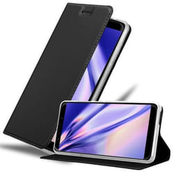 Cadorabo Coque pour WIKO VIEW GO en CLASSY NOIR