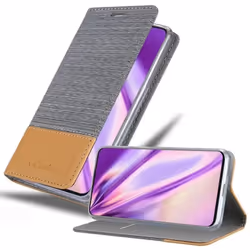 Cadorabo Coque pour Samsung Galaxy A80 en GRIS CLAIR MARRON