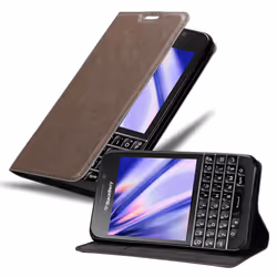 Cadorabo DE-125596, Folio porte carte, Mûre, Q10, 7,87 cm (3.1"), Marron