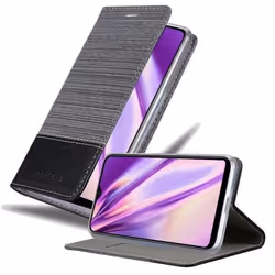 Coque portefeuille - CADORABO - Samsung Galaxy A10 - Similicuir - Noir - Fonction stand