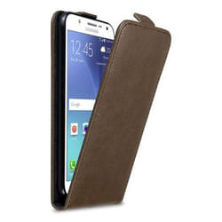 Cadorabo DE-125780 coque de protection pour téléphones portables 14 cm (5.5") Folio porte carte Marron