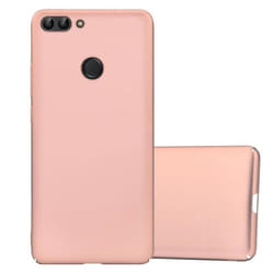 Housse pour Huawei P SMART 2018 / Enjoy 7S Coque en METALLIC OR ROSE Hard Case Cover EtuiProtection métallique Cover