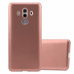 Coque pour Huawei MATE 10 PRO Housse en METALLIC OR ROSE Etui Case Cover Protection Silicone TPU Cover matte