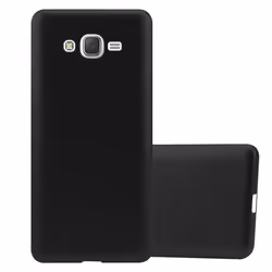 Coque - CADORABO - Samsung Galaxy J7 2015 - Métallique Noir - Protection Chocs - Design Fin