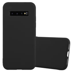 Coque pour Samsung Galaxy S10 PLUS Etui en CANDY NOIR Housse Case Cover Protection Silicone TPU Case