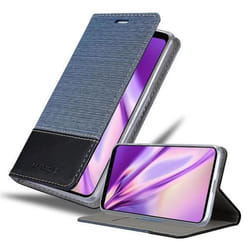 Coque pour Google PIXEL 4 XL Housse en BLEU FONCÉ NOIR Etui Case Cover Protection fermeture magnétique