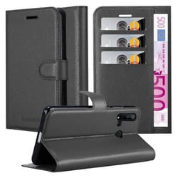 Cadorabo coque pour Huawei NOVA 5i / P20 LITE 2019 - en Noir - Fonction de support de livre