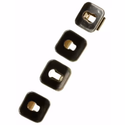 Lot de 4 douilles support de gradin d'origine pour Four, cuisinière SIEMENS, BOSCH, CONSTRUCTA, NEFF, JUNKER, VIVA, BLAUPUNKT ...