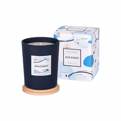 AVA &amp; MAY CA-SA-NEW, Cylindre, Bleu, Blanc, Bois, CEDAR, Romarin, 40 h, 1 pièce(s)
