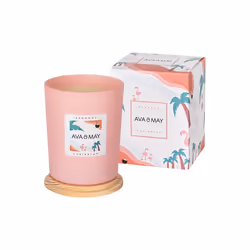 AVA & MAY CA-BA-180, Cylindre, Rose, Noix de coco, Vanille, 1 pièce(s)