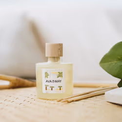 AVA & MAY DI-MD-100 diffuseur aromatique Flacon de parfum Rotin, Bois Blanc, Bois