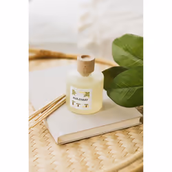 AVA & MAY DI-MD-100 diffuseur aromatique Flacon de parfum Rotin, Bois Blanc, Bois