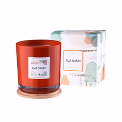 AVA & MAY CA-MA-500, Cylindre, Rouge, Amande, Cannelle, Bois de santal, 70 h, 1 pièce(s)