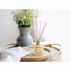 AVA & MAY Aruba diffuseur aromatique Flacon de parfum Rotin, Bois Orange, Bois