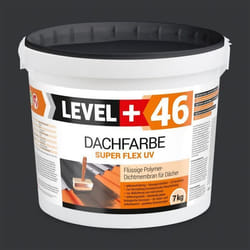 Peinture de toiture - LEVEL - RM46 - Élastique - Anthracite - 7KG - Résistante aux UV