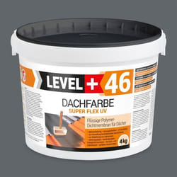 Peinture de toiture - LEVEL - RM46 - Élastique - Résistante aux UV - 4KG