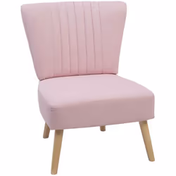 Fauteuil vintage en tissu rose. Ce fauteuil s'adapte non seulement à un intérieur classique et traditionnel, mais s'harmonise ...