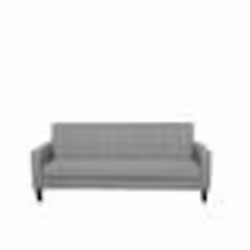 Canapé convertible 3 places en tissu gris clair VEHKOO