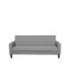 Canapé convertible 3 places en tissu gris clair VEHKOO