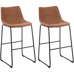 Ensemble de chaises de bar au style moderne. Ces deux chaises de bar apporteront une touche de design à votre intérieur. Grâc ...