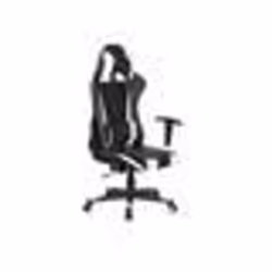 Chaise de bureau noire et blanche GAMER