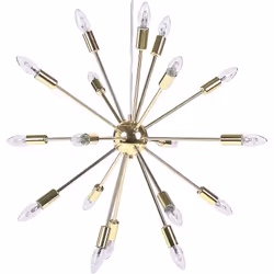 Lampadaire au style unique et moderne. Rajoutez une touche de glam à votre espace de vie avec ce plafonnier unique. Doté de 1 ...