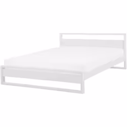 Lit deux places en bois de pin. Le lit élégant inspiré du design scandinave est un atout majeur pour votre chambre à coucher. ...