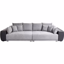 Grand canapé de salon en tissu . Ce grand canapé de salon est une pièce maîtresse parfaite pour toute maison spacieuse. Conçu ...