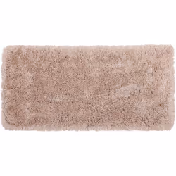 Tapis rectangulaire à poils longs . Invitez la douceur dans votre salon et décorez le avec ce tapis élégant et ultra moelleux ...